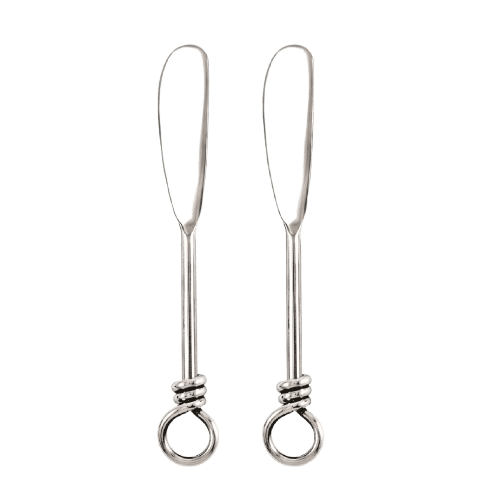 S.STEEL BUTTER KNIFE CUTLURY (POLISH) SET OF 2